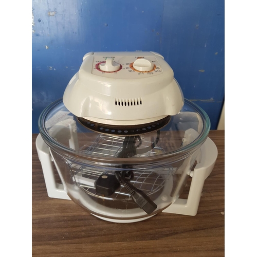 145 - Hometech Domo Line Halogen Oven, Model AX-787M (Un-Tested)