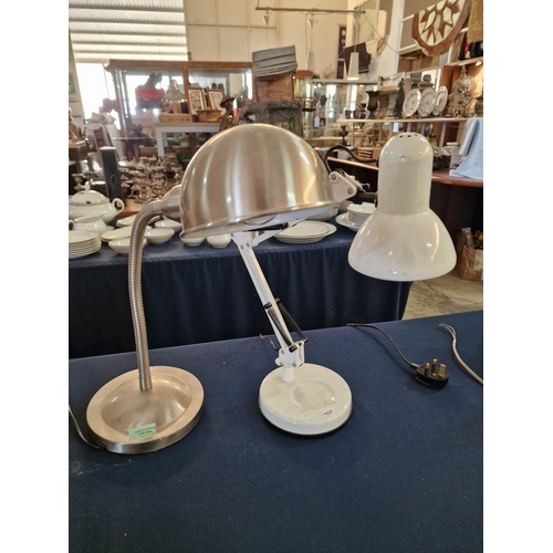 534 - 2 x Desk / Table Lamps, (2)