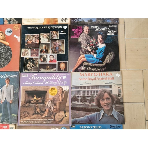 512 - Collection of Assorted LP Vinyl Records, Together with Some 45rpm Singles, (See Multiple Catalogue P... 