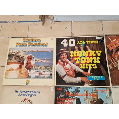 512 - Collection of Assorted LP Vinyl Records, Together with Some 45rpm Singles, (See Multiple Catalogue P... 