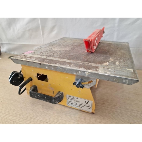 65 - Electric Tile Cutter, Table Top, (Model: TC-180N/240v) * Basic Test and Working *