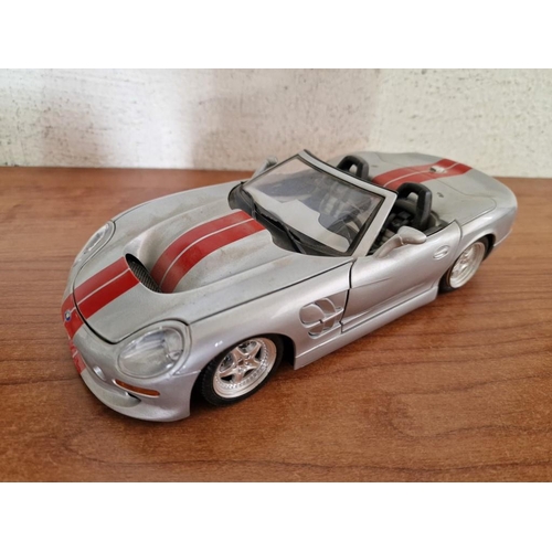 91 - Burago 1/18 Scale Model Car of Shelby Series 1 (1999), (Made in Italy)