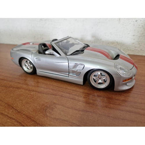 91 - Burago 1/18 Scale Model Car of Shelby Series 1 (1999), (Made in Italy)