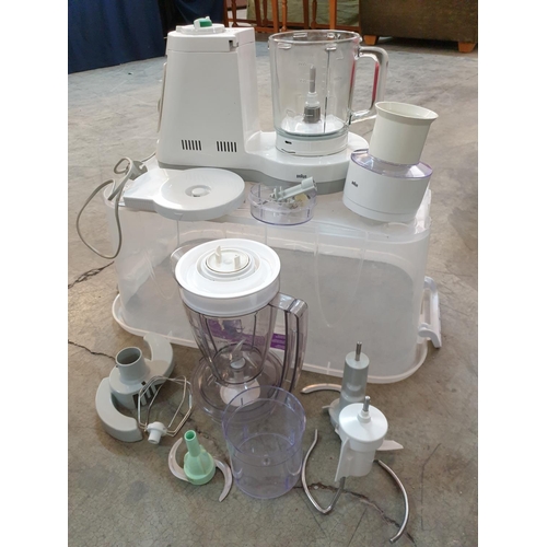 276 - Braun Food Processor Type:3210 Incomplete (Un-Tested, A/F)