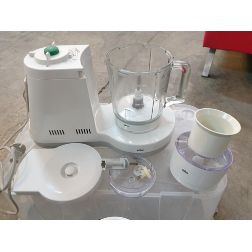 276 - Braun Food Processor Type:3210 Incomplete (Un-Tested, A/F)