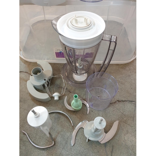 276 - Braun Food Processor Type:3210 Incomplete (Un-Tested, A/F)