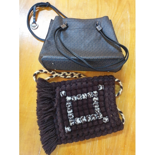 322 - Large Collection of Assorted Handbags inc; Evening, Shoulder Bag etc Wallets and Others (10pcs)