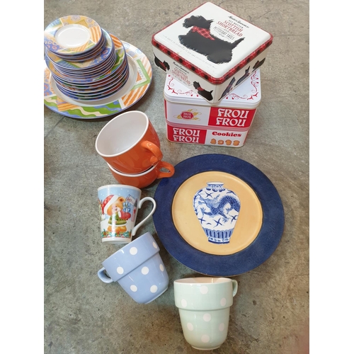 277 - Large Collection of Assorted Kitchen Items inc; 2 x Marks & Spencer Stoneware Mugs, 3 x Cooking Pots... 