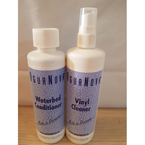 782 - Aqua Nova Bottles Waterbed Conditioner (9) and Bottle of Cleaner (4)