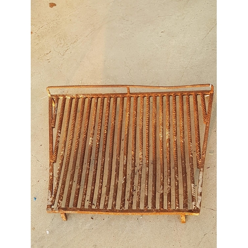 806 - Cast Iron Fire Grate (60 x 45cm), (A/F)