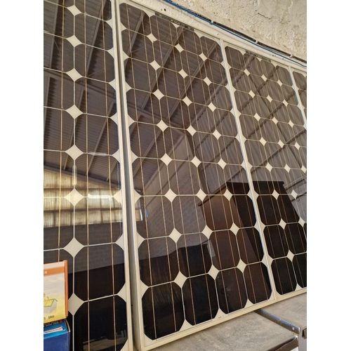 233 - PV / Solar Panel Lot; 4 x 'BP Solar' PV (Photovoltaic) Solar Panels (Model BP580), Together with 2 x... 