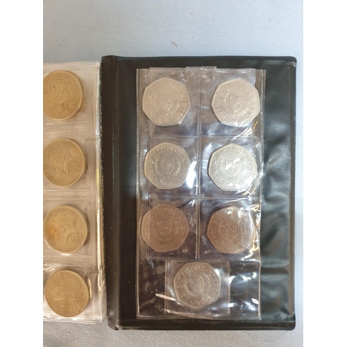 334 - Large Collection of Cyprus Coins, 1955 - 2002 (127pcs)