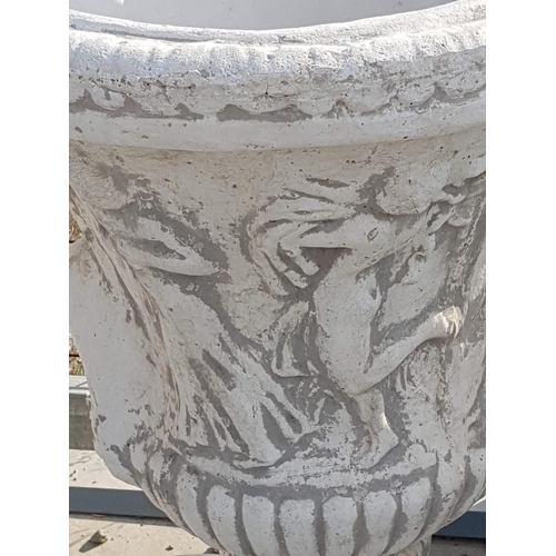 385 - Large Garden Clay Plant Pot / Garden Urn (H:83cm)