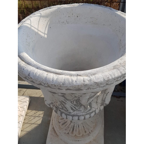 385 - Large Garden Clay Plant Pot / Garden Urn (H:83cm)