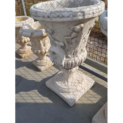 386 - Large Garden Clay Plant Pot / Garden Urn (H:83cm)