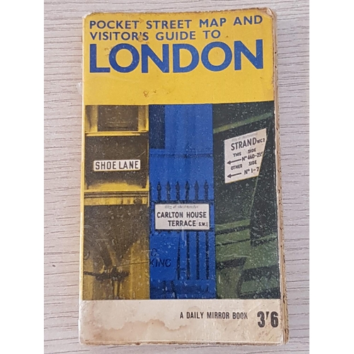 429 - Vintage Tower of London Book, Map of Guide to London Book and Lefkas Manbook