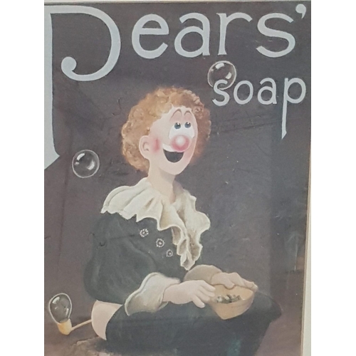 432 - Pears Soap Poster in Frame (37 x 32cm)