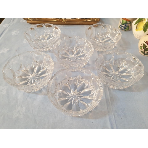 448 - Retro Collection of Assorted Items; Vases, Cake Stand, Mirror, Tray and Others