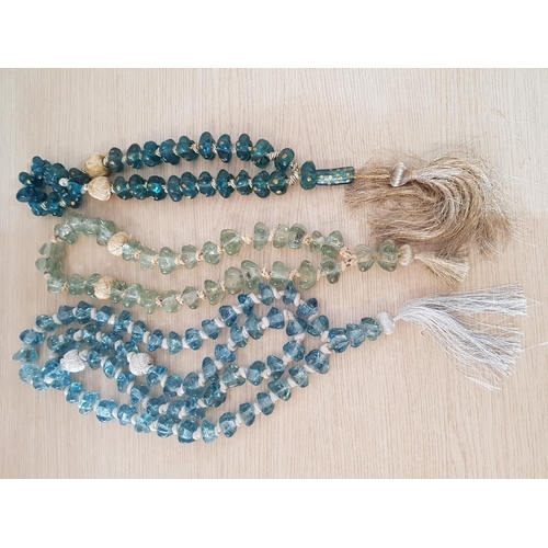 510 - 4 x Collection of vintage Large Worry Beads