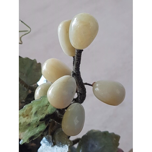 269 - Grape Tree Natural Stone (H:25cm)