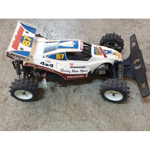 346 - Frame Buggy Dictator Radio Controlled Off - Road Racing Car (11/10 Scale), (A/F, No Battery)