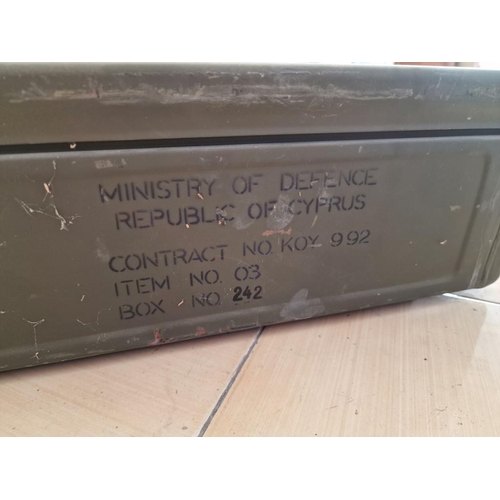 31 - Vintage Metal Artillery Box