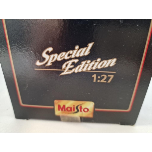 28 - 3 x Boxed Maisto 'Special Edition' 1:27 Scale Die Cast Model Cars, (3)