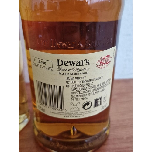 4C - 2 x Bottles of Whisky; Grants Finest Scotch Whisky and Dewar's 12 Year Special Reserve Blended Scotc... 