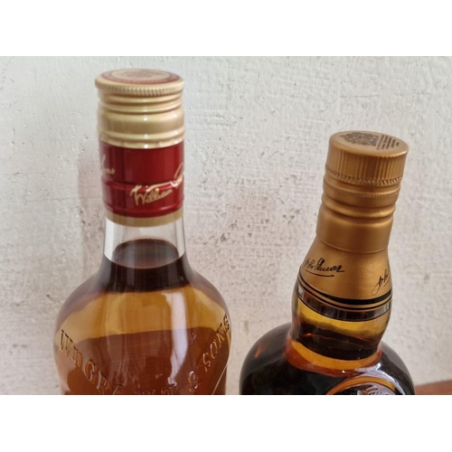 4C - 2 x Bottles of Whisky; Grants Finest Scotch Whisky and Dewar's 12 Year Special Reserve Blended Scotc... 