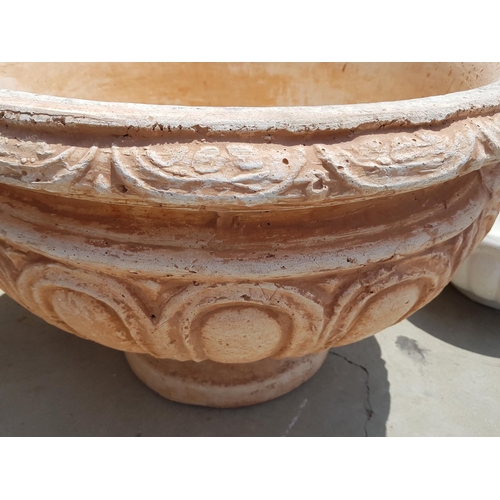 292 - Large Decorative Clay Plant Pot Goblet Shape (Ø59cm x H:40cm)