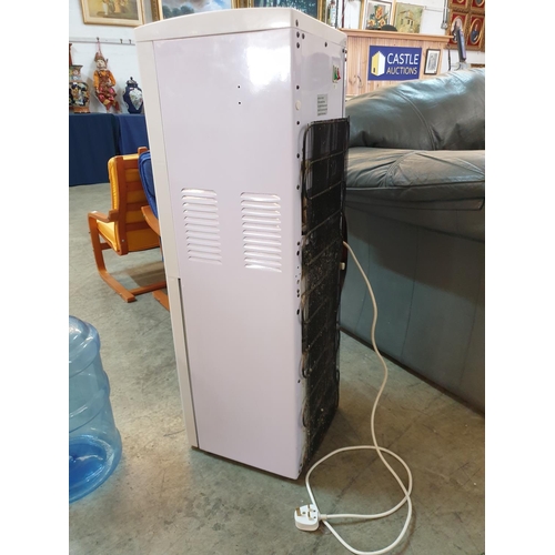 45 - Lamo Water Cooler / Heater with Integrated Fridge  Together with 2 x Refillable Water Containers *Ba... 