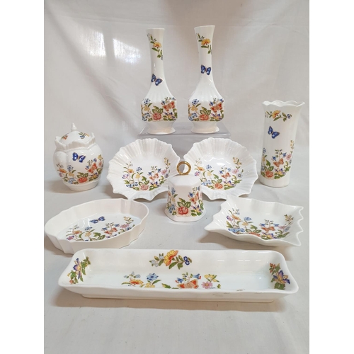 62 - Aynsley Fine Porcelain 10 - Pieces 