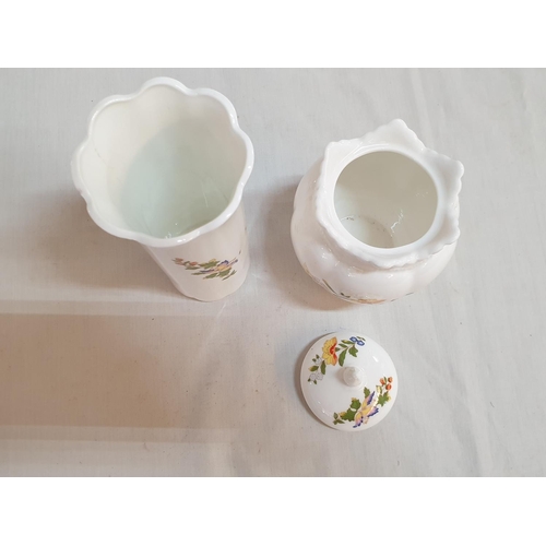 62 - Aynsley Fine Porcelain 10 - Pieces 