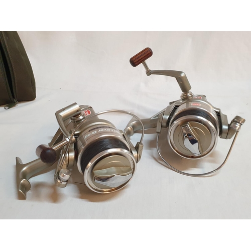 197 - 2 x Cased Fishing Reel Both 