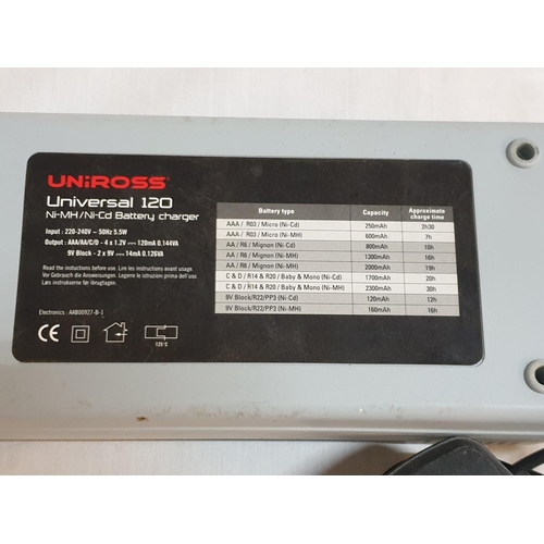 392 - Uniross Universal 120 Discharger / Charger Tester (Un-Tested)