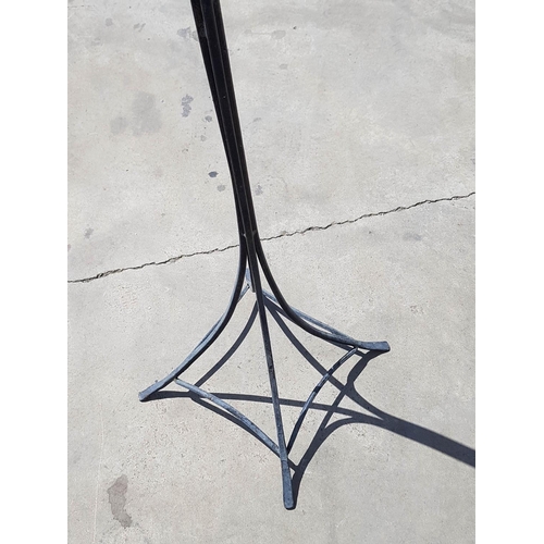 692 - Tall Metal Art Out / In Door Candle Holder (H:130cm)