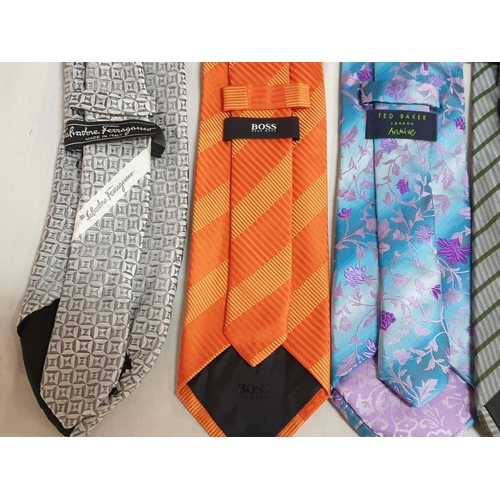 143 - A Large Collection of 17 x Colourful Ties Including Novelty Disney 