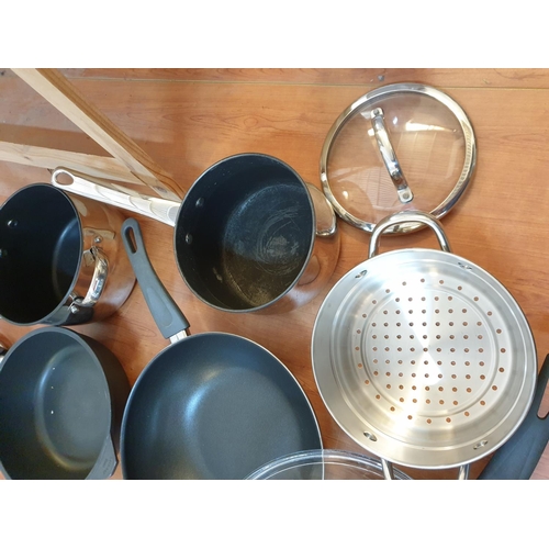 334 - Cooking Accessories Wok, Pans, Saucepans with Lids, Steam Cooker (6)