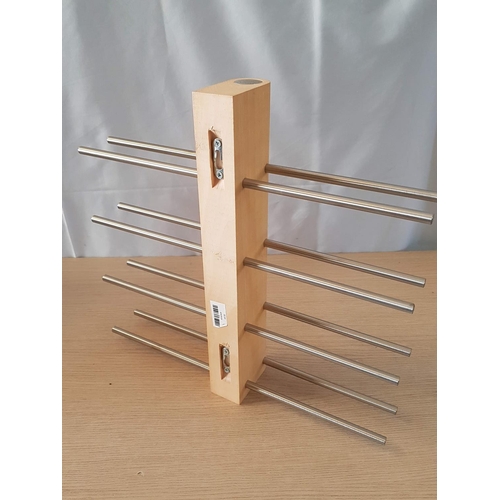 108 - Modern Eminent Wall Wine Rack (For 6 x Bottles)