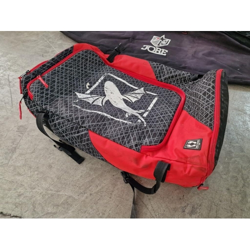 767 - Kitesurfing Set; Underground Swank 134 x 40 Kiteboard in Jobe Carry Bag, Best Kahoona Plus V6 11.5m ... 