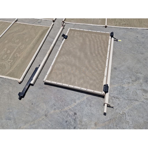 299 - Qty of Beige Colour Mesh Swimming Pool Safety Fencing; 80cm Sections - (Approx. 2 x 5 Sections (4m),... 