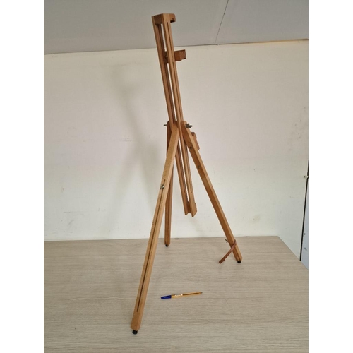 82 - Wooden Artist Easel with Extending Legs