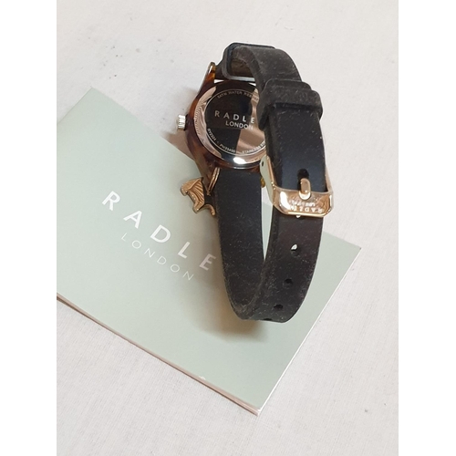 803 - Ladies Radley Blue Leather Hand / Shoulder Bag and Radley Ladies Quartz Watch *Basic Test and Workin... 