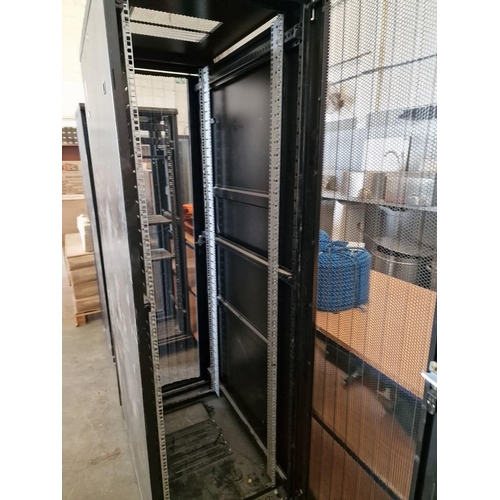 820 - Office Computer Server Cabinet, (Approx. 60 x 100 x 200cm), (A/F)