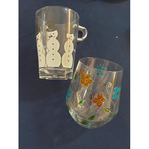 335 - Assorted Collection of Glass, Cups and Mugs (15pcs)