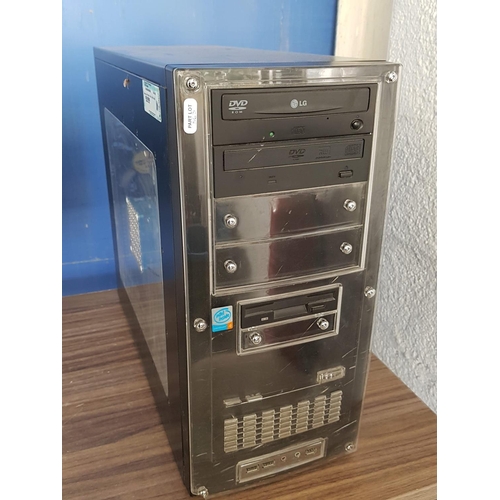 563 - Computer Lot; Desktop PC Tower with Windows XP, Pentium 4, 3.2GHz, 504MB RAM, 30GB HD, Together with... 