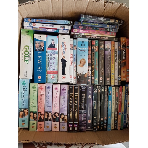 474 - Huge Collection of Approx 60 - 80pcs of Assorted DVD's inc; 