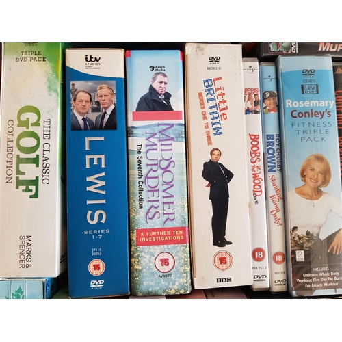 474 - Huge Collection of Approx 60 - 80pcs of Assorted DVD's inc; 