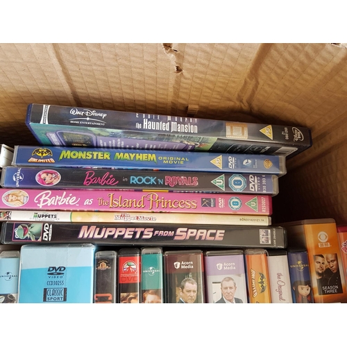 474 - Huge Collection of Approx 60 - 80pcs of Assorted DVD's inc; 