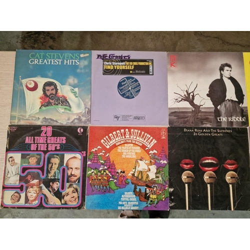 12 - Large Collection of Assorted LP Vinyl Records (see multiple catalogue photos for artists and titles)